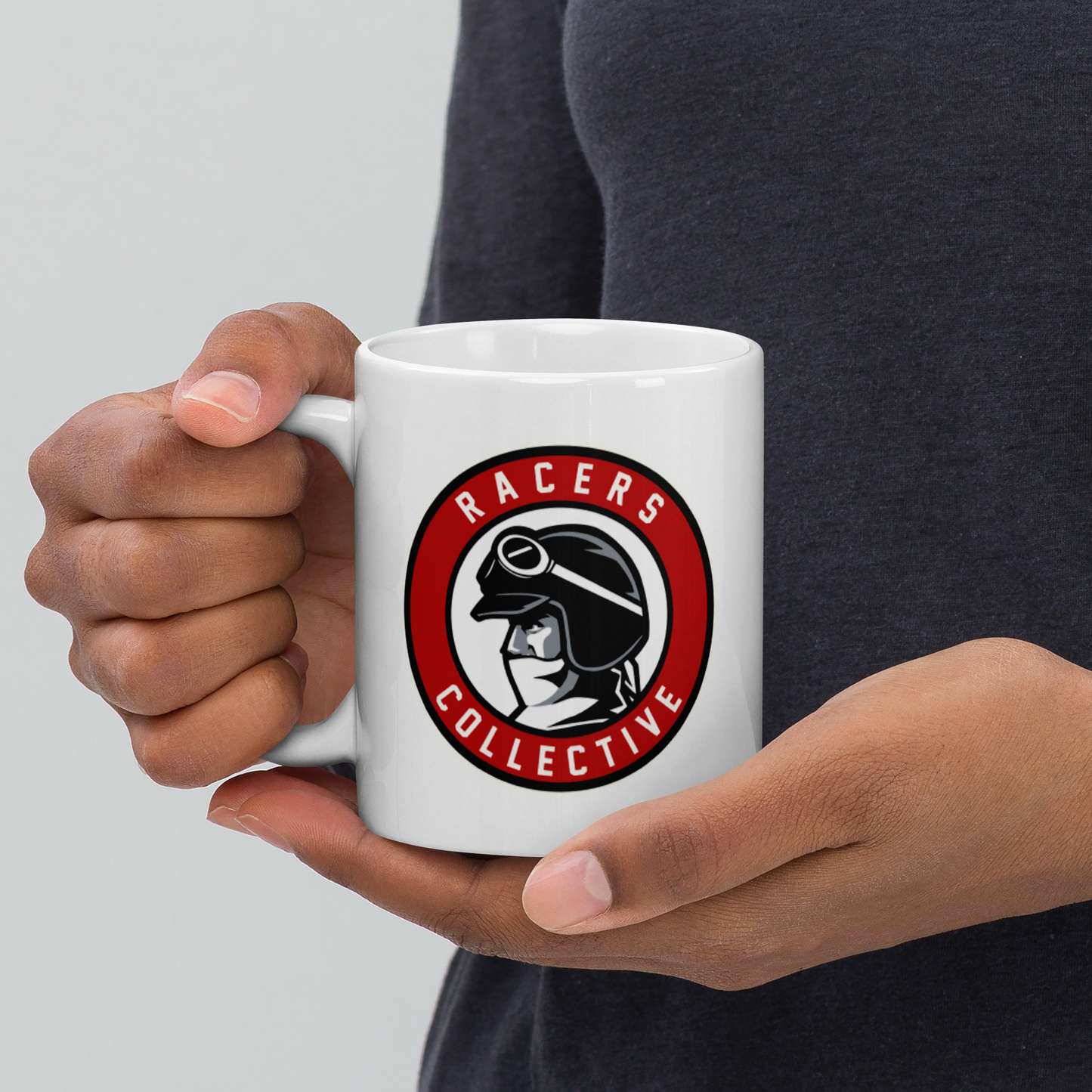 Racers Collective - White Glossy Mug