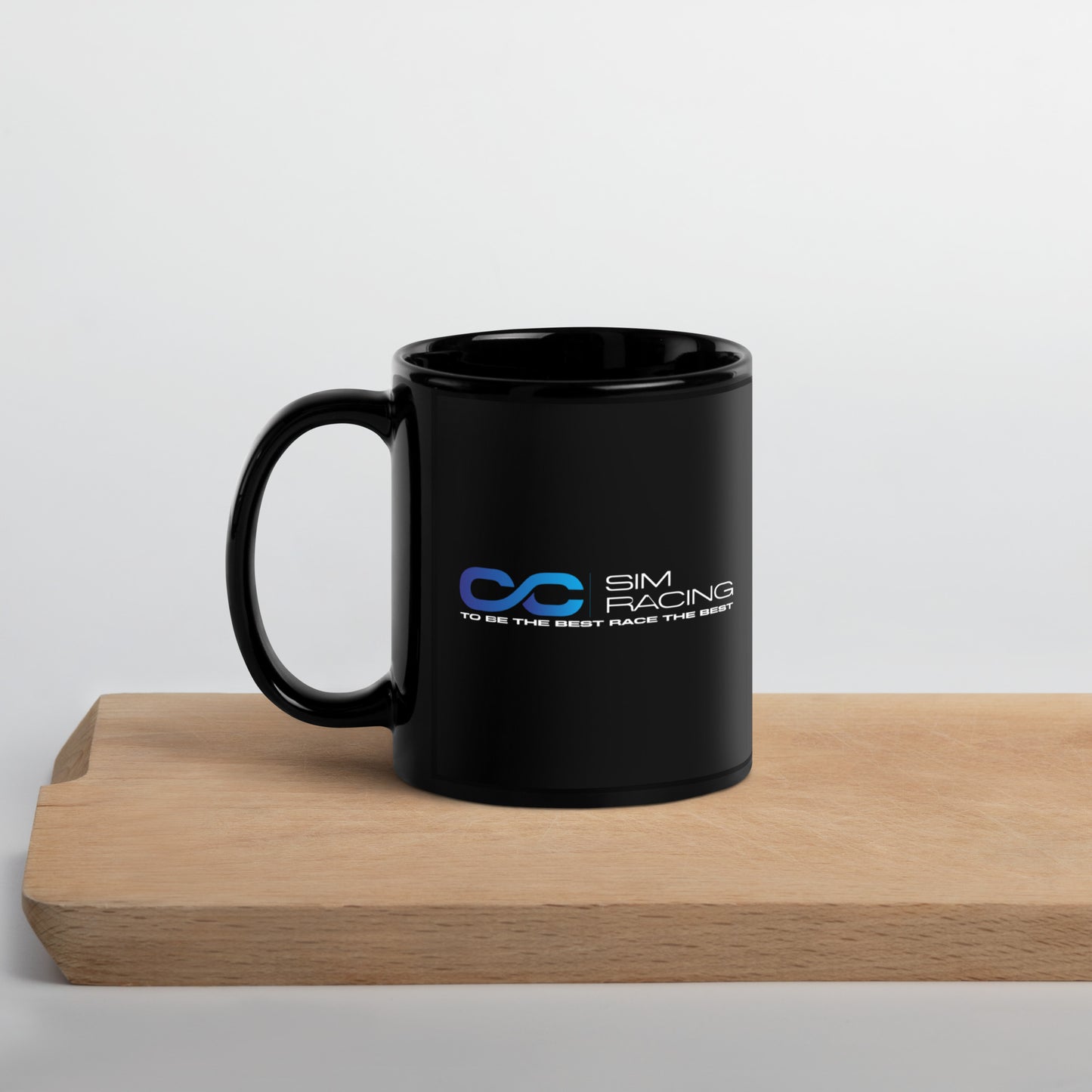 CC Sim Racing - Black Glossy Mug