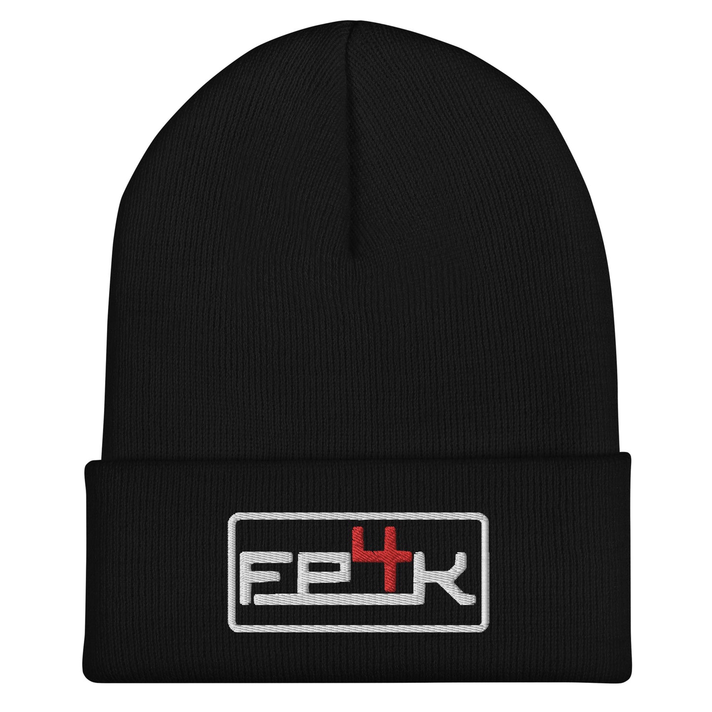 FP4 Karting - Black Cuffed Beanie