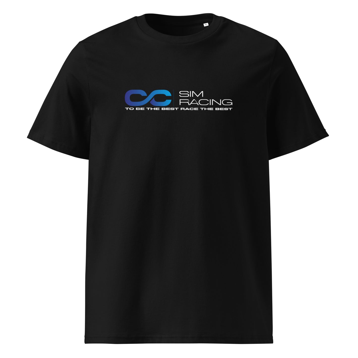 CC Sim Racing - Large Logo Unisex Organic Cotton T-Shirt